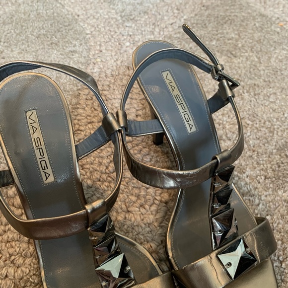 Via Spiga Metallic sandals - Picture 6 of 7